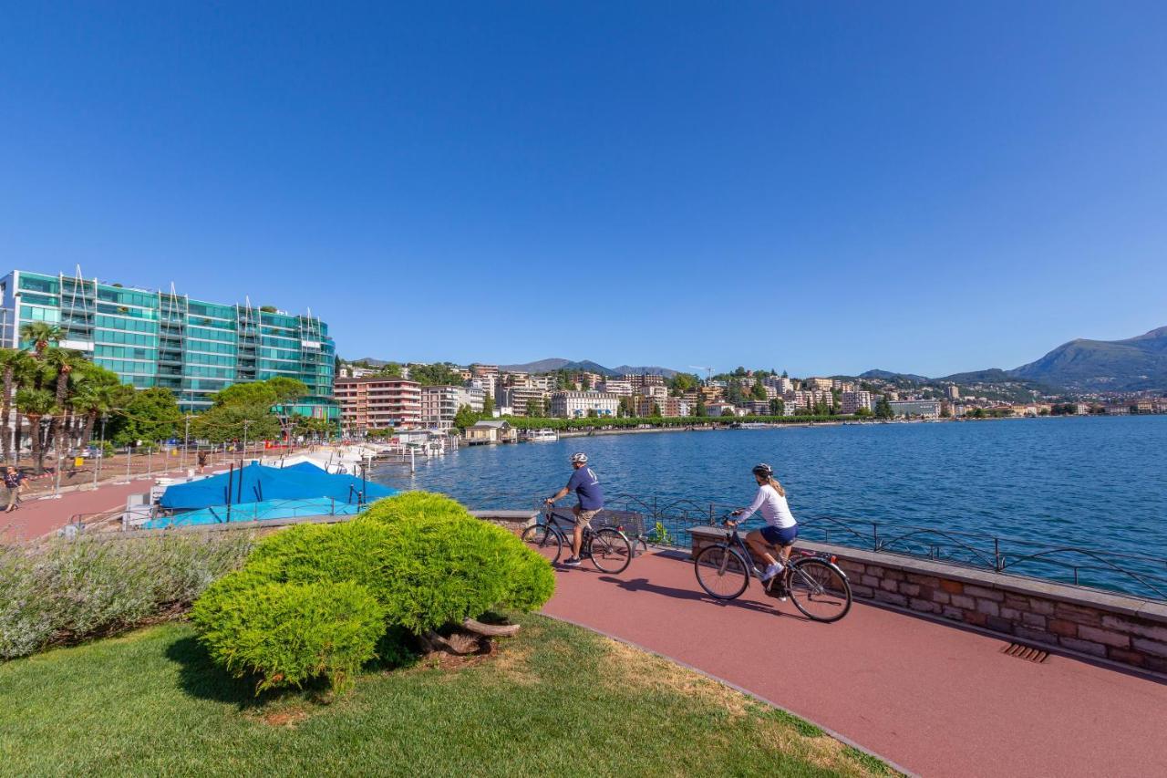 Panoramic Penthouse - Happy Rentals Лугано Экстерьер фото